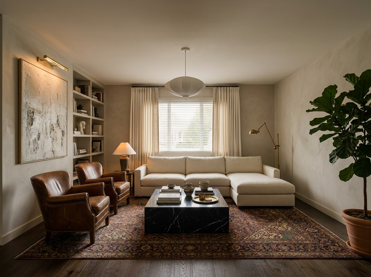 The Living Room after the redesign